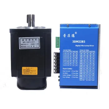 

110 three-phase stepper motor set 8N 110BYG350A high torque motor + 3DM2283 driver 220V
