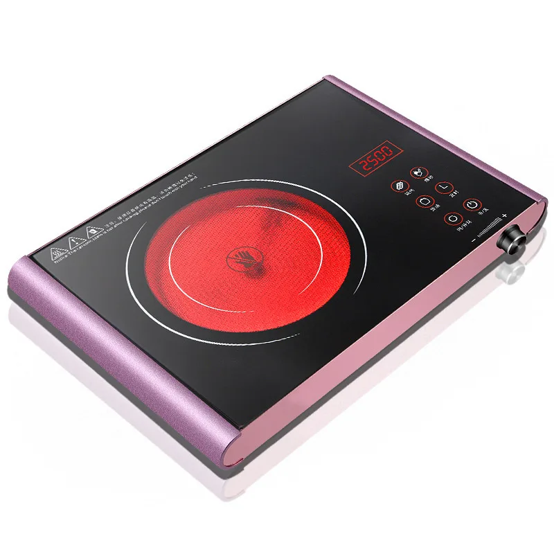 Cuisinières électriques de Machine de cuisson de contact de puissance élevée d'acier inoxydable de cuiseur rayonnant du ménage 2500W TaoLu
