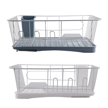 

Foldable Dish Rack Kitchen Storage Holder Drainer Bowl Tableware Plate Portable Drying Rack Home Shelf Dinnerware Organizer