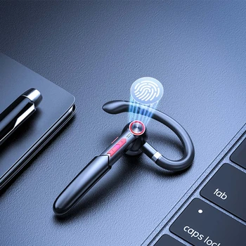 

M100 Bluetooth Wireless Business Hook Style Handsfree Earphones With Mic Noise Reducing Sports Earloop Music Earpieces Driving