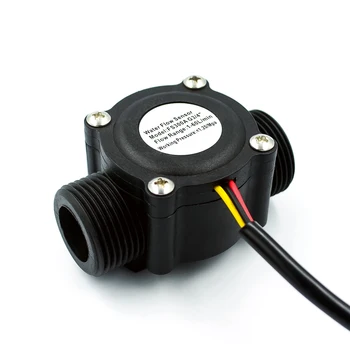 

1-60L/Min DC 5-24V Hall Effect Water Flow Sensor Counter Meter FS300A