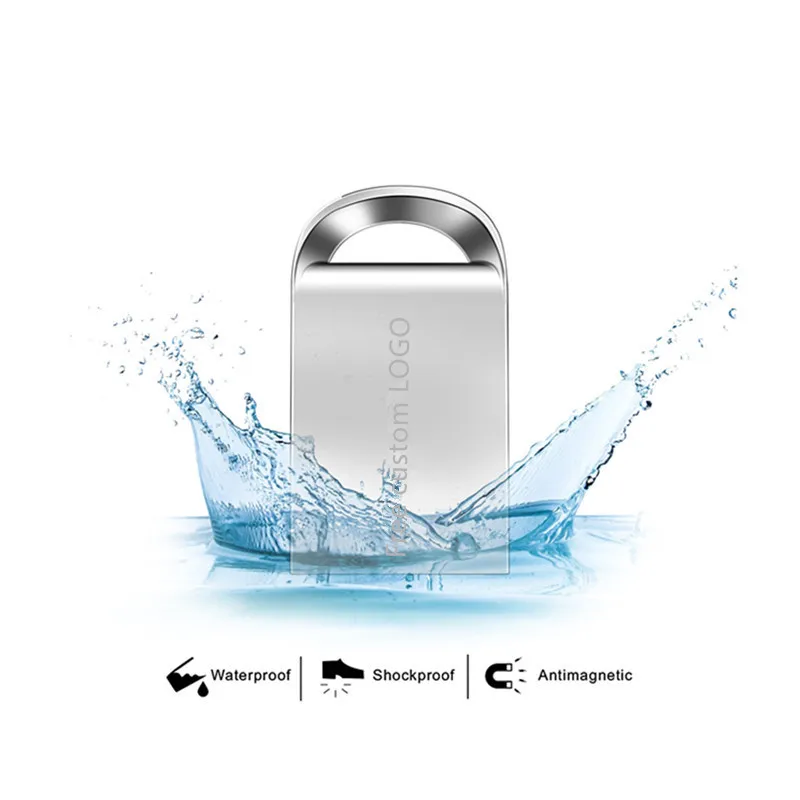 Супер мини металлический usb флеш накопитель 128 Гб 64 ГБ 32 16 8 быстрая скорость карта