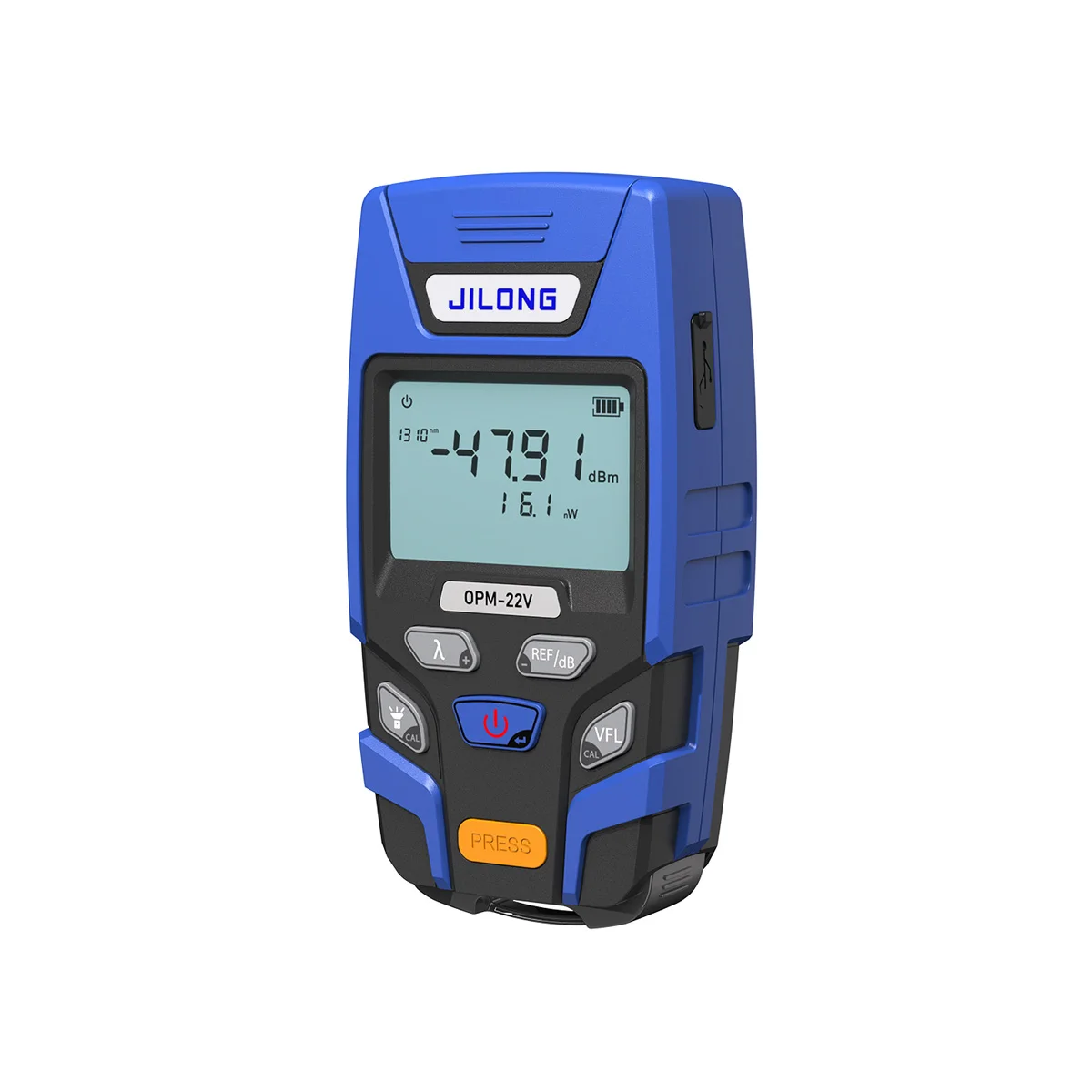 JILONG-Mini Optical Power Meter, OPM22, 22V