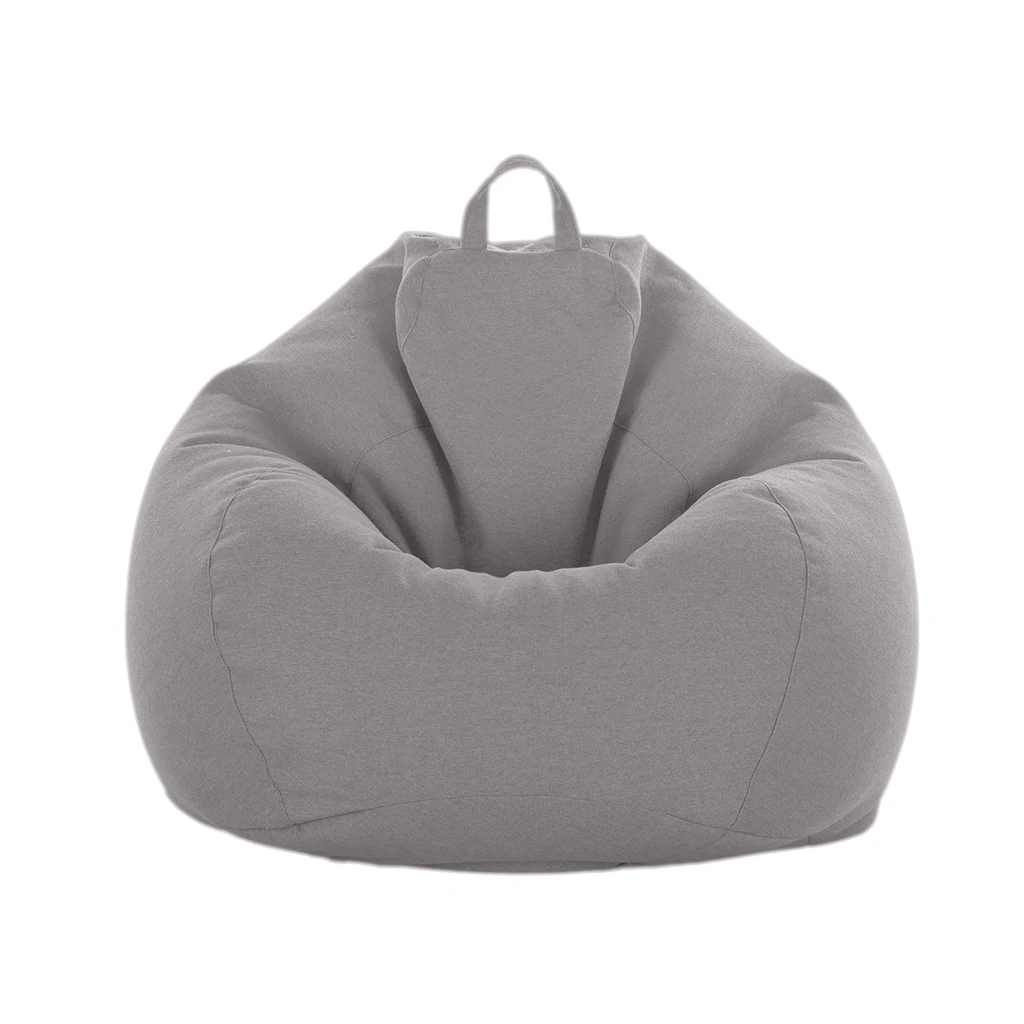Large Bean Bag Cover without Filling Comfy Chair Comfortable Seating Covers 90*110cm Adult Size