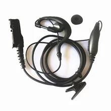 Ушной зажим G Форма ушной крючок наушник гарнитура микрофон PTT для Motorola MOTOTRBO XiR P6600 P6608 P6620 E8600 8608 радио