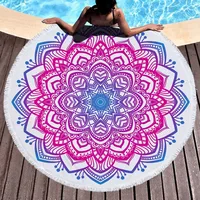 Mandala Geometric Summer Beach Towel 4