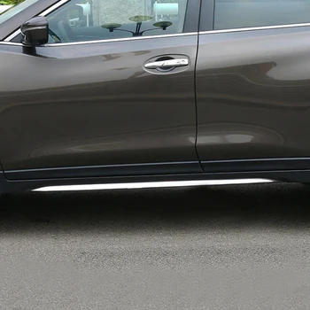 

Door Body Side Molding Trim Cover Stainless Steel Car Styling Accessories Fit For Nissan X-Trail X Trail T32 2017 2018 2019 door