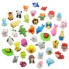 60/Pcs Creative Cute Animal Eraser Individual Package Detachable Eraser Student Prize Stationery Wholesale 1