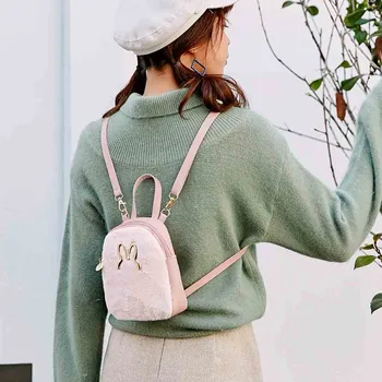 

Mini Women's 2020 Adjustable Backpack Multi-Function Shoulder Bag Small Bagpack Female Ladies School Backpack mochila feminina