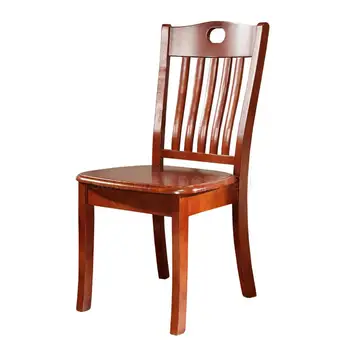 

All-solid Wooden Chair Family Dining Room Chinese Modern Simple Backrest Stool Log Desk Chair Hotel Dining Chair