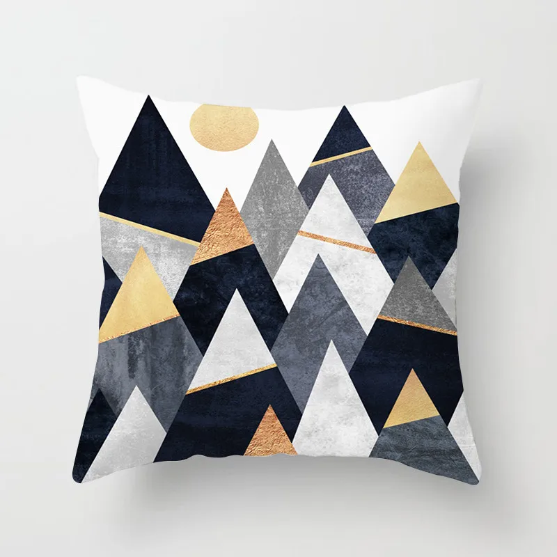 Чехол для подушки с абстрактным изображением Fuwatacchi крутой мягкий декоративный