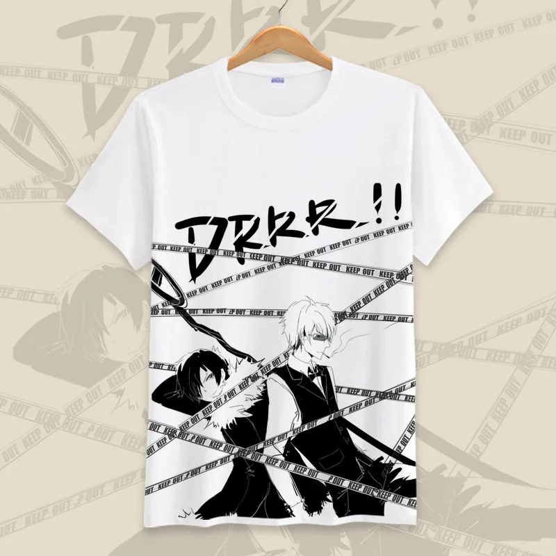 Японское аниме DuRaRaRa! Косплей Футболка Женщины/Мужчины Мода печатная летняя