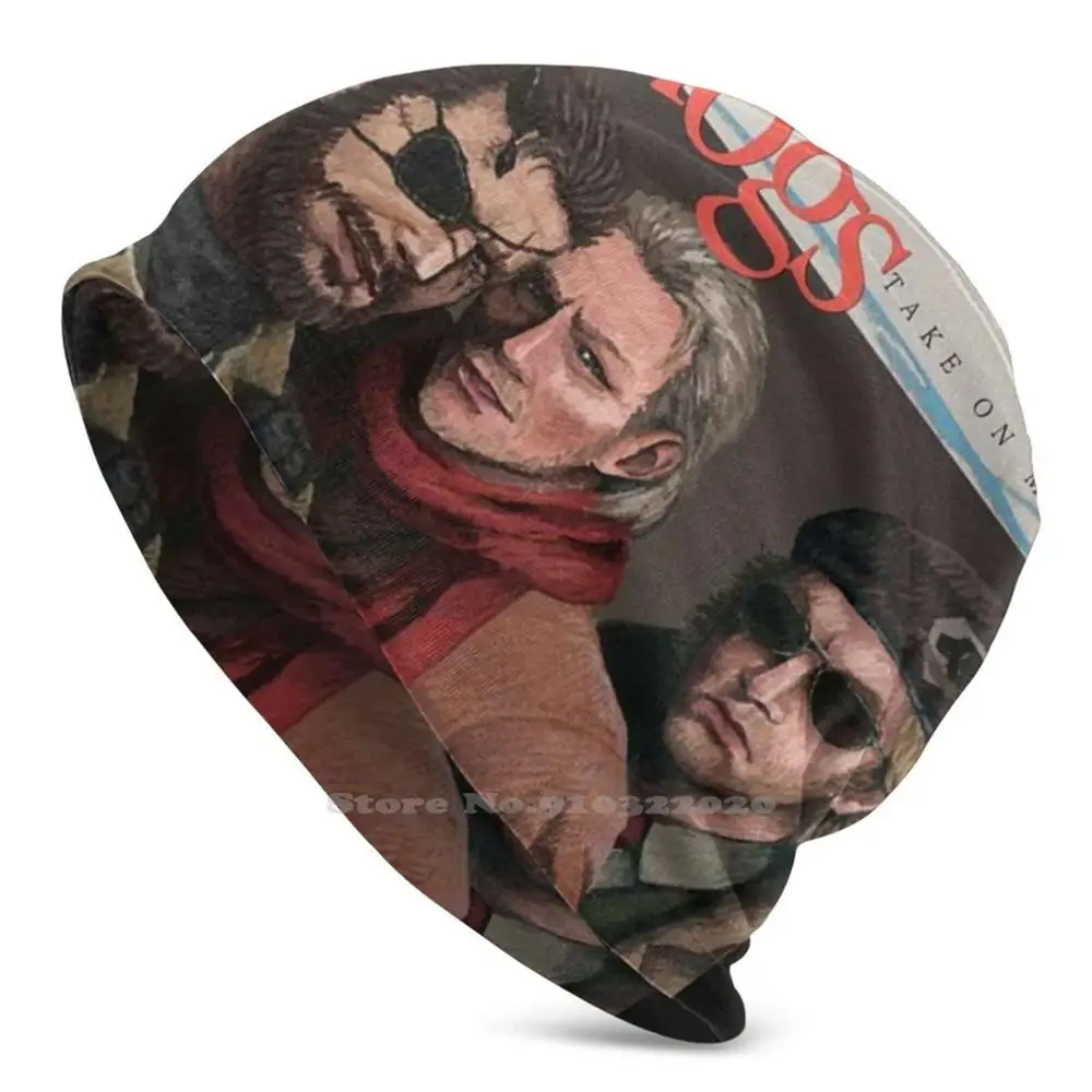 Metal Gear Take On Me New Autunno Inverno Cap Skullies Berretti Metal Gear Metal Gear Solid Phantom Pain Metal Gear Solid Snake