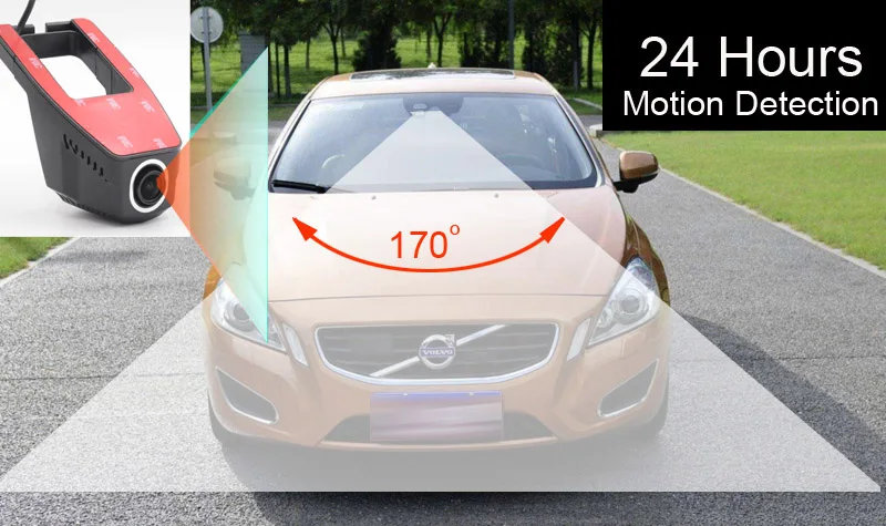 Dash Cam WiFi Dash camera FulL HD1080P камера для автомобиля dvr камера с объективом 170 градусов Dashcam видео рекордер