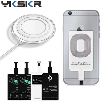

Qi Wireless Charger For iPhone 8 plus X XR XS 11 Pro Max Fast Wireless Charging Receiver adapter For iPhone 5 5S SE 6 6S 7 Plus