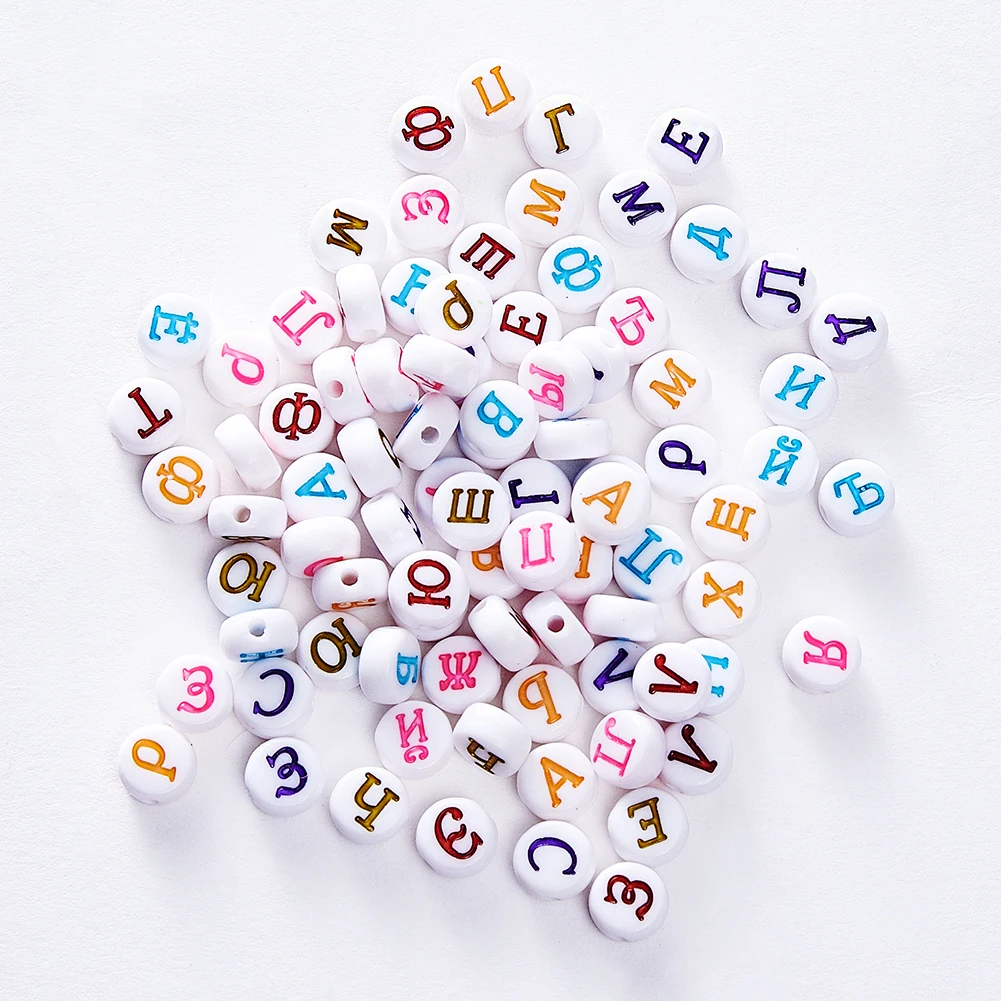 DIY 750pcs 360pcs Acrylic Letter Beads for Jewelry Making Mix Color  Material Loose Spacer Beads for Jewelry Making Components