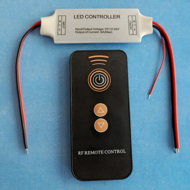 12v DC-24v DC 8A led контроллер RF контроллер 3 ключ-переключатель пульт дистанционного управления для управления 12v светодиодные фонари для поездок