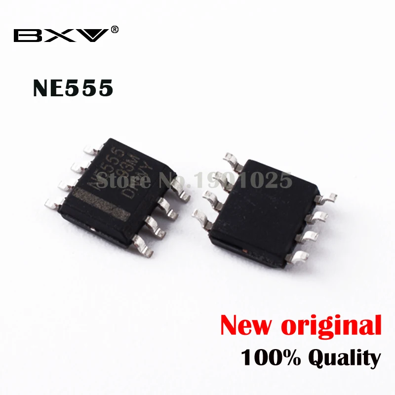 50 шт./лот NE555DR SOP-8 NE555 SOP SMD новый оригинальный | Электронные компоненты и
