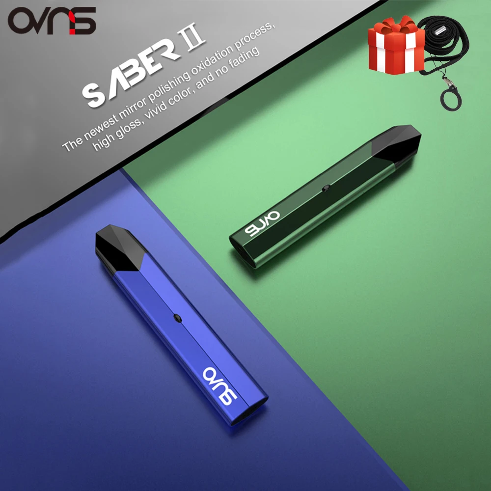 Электронная сигарета OVNS Saber II картридж для вейпа 1 4 Ом 600 мА · ч VS W01 minifit|Системы