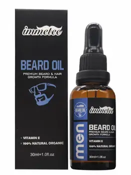 

30ML Beard Oil Compact Beard Softened Deep Moisturizing Beard Conditioning Oil l Leave-In Conditioner for Groomed Growth
