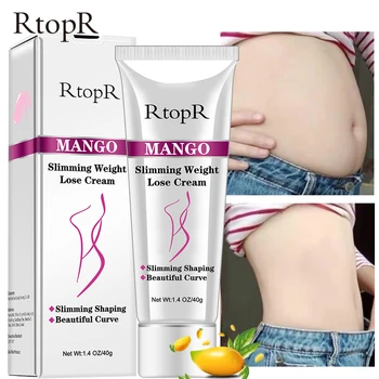

5pcs Mango Slimming Body Cream Slimming Shaping Create Beautiful Curve Firming Effective Cellulite Body Anti Winkles 40g