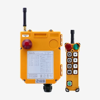 

F24-8S factory price sales 8 double speed push buttons radio remote control for overhead crane