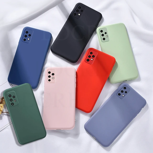 Case Samsung Galaxy A33 5g Plain  Silicone Case Galaxy A13 Samsung -  Samsung Galaxy - Aliexpress