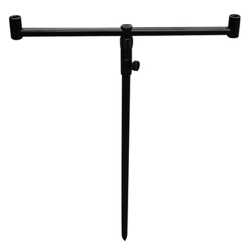

Hirisi Carp Fishing Stainless Steel Bank Sticks with 25Cm Fishing Buzz Bar