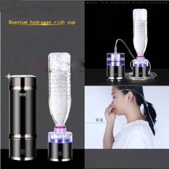 

SPE/PEM Rich Hydrogen Cup Water Generator Alkaline Stainless Steel Thermal Water Kettle Alkaline Ionizer Bottle with Drain Hole