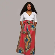 Африканская одежда африканские платья для женщин Африканский принт хлопок воск халат Дашики юбки сексуальные юбки традиционная одежда