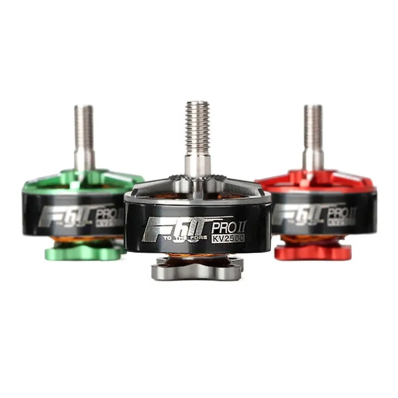 T-motor F60 Pro II 2350KV 2500KV 2700KV 3-4S Brushless Motor for RC Multirotor FPV Racing Drone Blue Red Black VS Racerstar