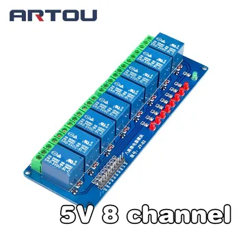 

5V 8 Channel Relay Module Low Level Trigger PCB Board Relay Output 8 way Relay Module for Arduino