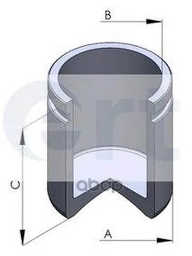 Поршень Тормозного Суппорта D42 H51 Ford: Transit 2.5d 91- F Ert арт. 150554-C