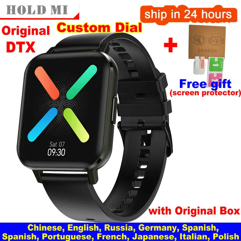 DTX Smartwatch Для мужчин против IWO13 IWO8 Lite IP68 ЭКГ Смарт часы Android мульти спортивный режим