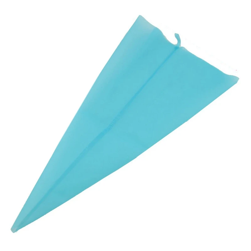 

L code Sky blue Silicone Reusable Cake Icing Piping Cream Bag Decorating 39.5cm*23cm.