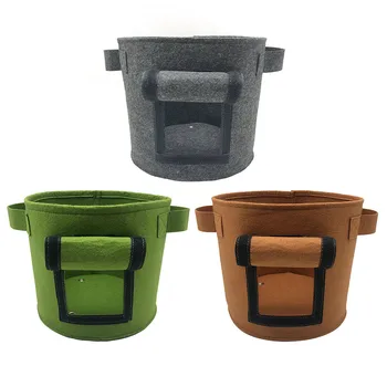 

Non-woven Plant Growth Bags Eco Friendly Growth Seedling Flower Pot Vegetable Planting Seedling Pots DIY Potato Grow Bag