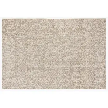 

Handmade Beige Vintage English English Area Rug 202x300 Cm-6'8''X9'10''