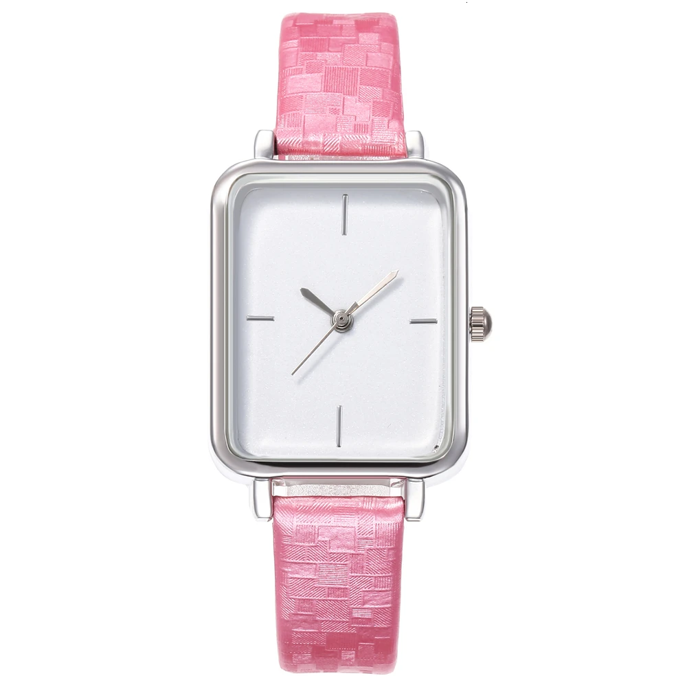 

Hot Sale Rectangular Dial Women Watch Luxury Brand Quartz WristWatch Ladies Leather Strap Watch Clock Gift Montre Femme Relogio
