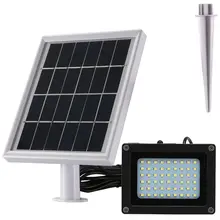 Солнечный СВЕТОДИОДНЫЙ светильник 500 люмен IP65 класс водонепроницаемости идеальный Солнечный Точечный светильник для патио, беседки или двора