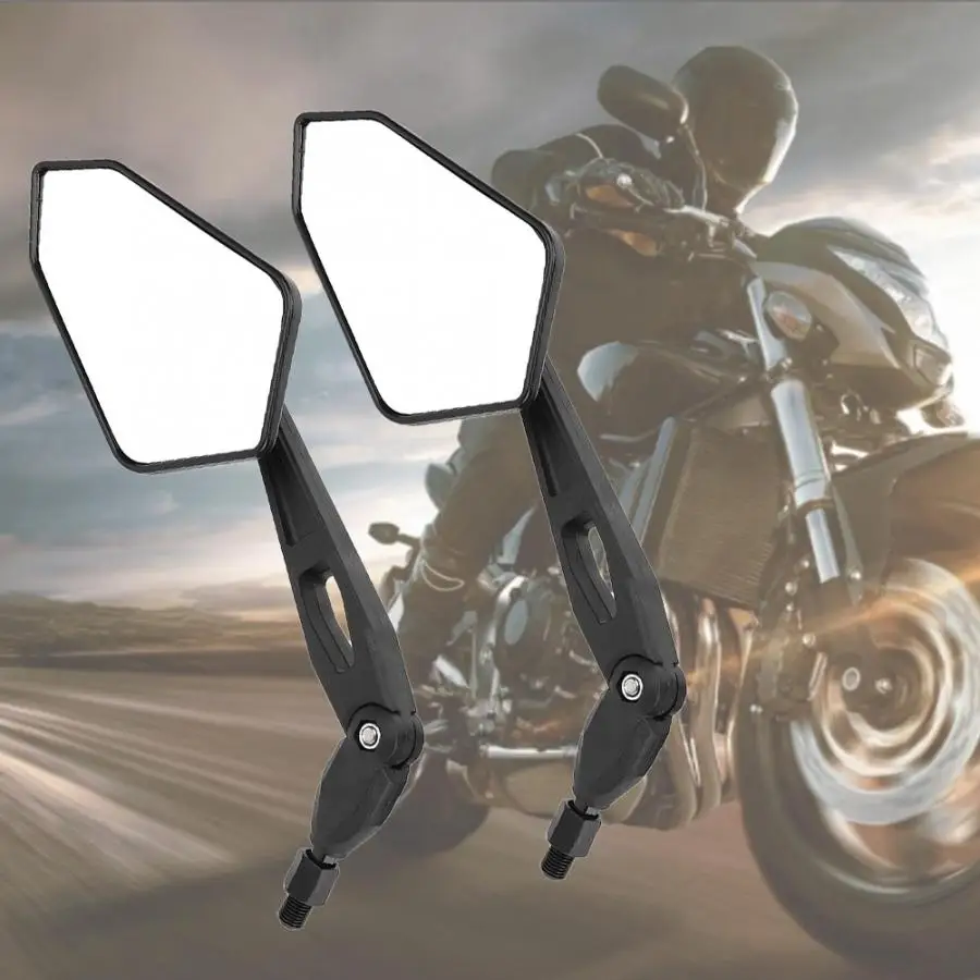 2 шт. регулируемый угол зеркала заднего вида боковое зеркало moto rcycle модификация аксессуар moto rsiklet aksesuarlari espejos moto