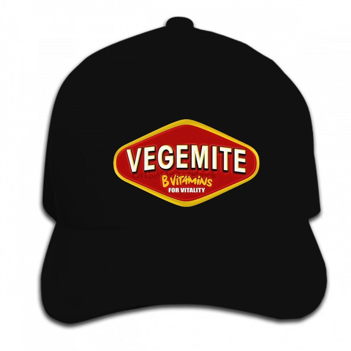 Принт бейсбольная кепка под заказ хип хоп старт с VEGEMITE Мужская Черная S солнцезащитный козырек Кепка
