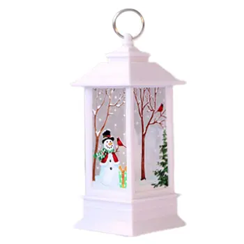 

Christmas Simulation Flame Light Desktop Decoration Led Light Scene Layout Portable Small Oil Lamp Decoration Supplies Tea light