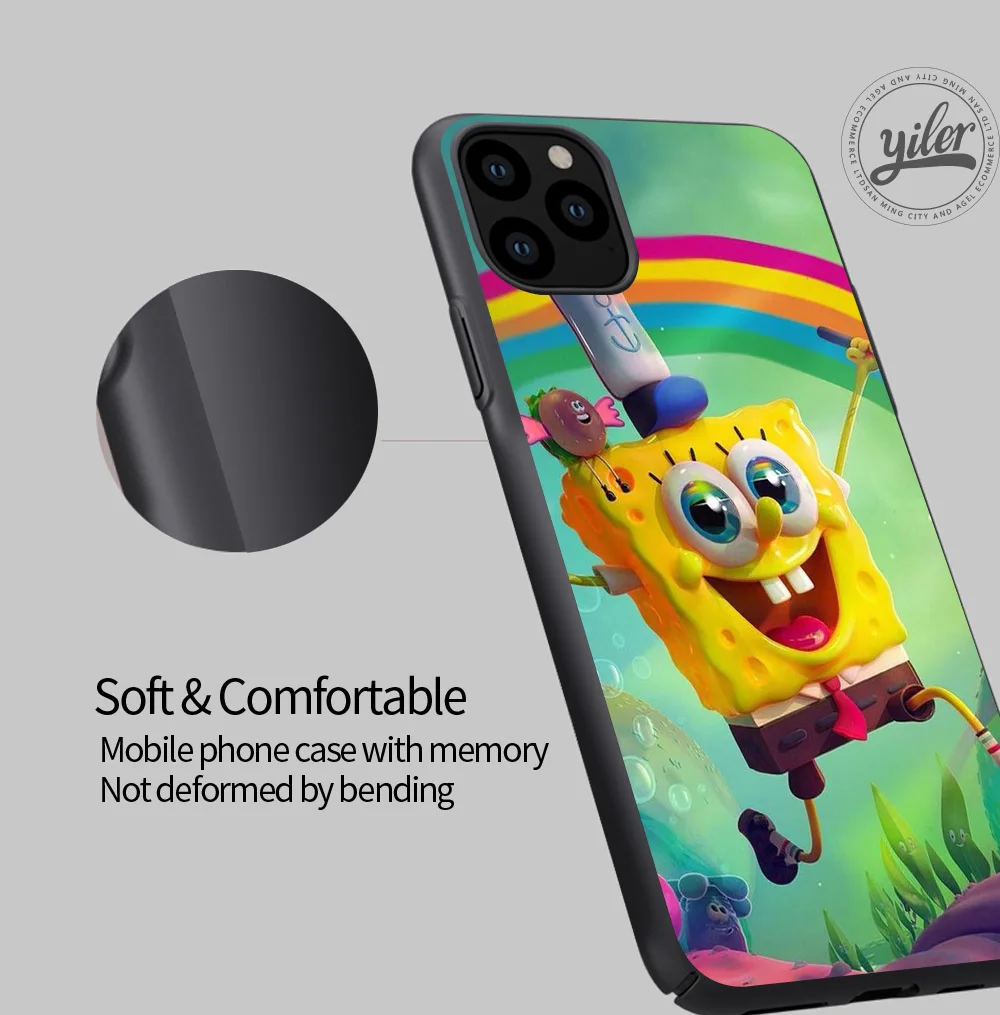 Funda for Case iPhone 11 SpongeBob cover for Case iPhone XS Max XR Phone Case for iPhone 6 7 8 Plus SE 11 Pro Max X 5S SE 6 CASE Funda for Case iPhone 11 SpongeBob cover for Case iPhone XS Max XR Phone Case for iPhone 6 7 8 Plus SE 11 Pro Max X 5S SE 6 CASE