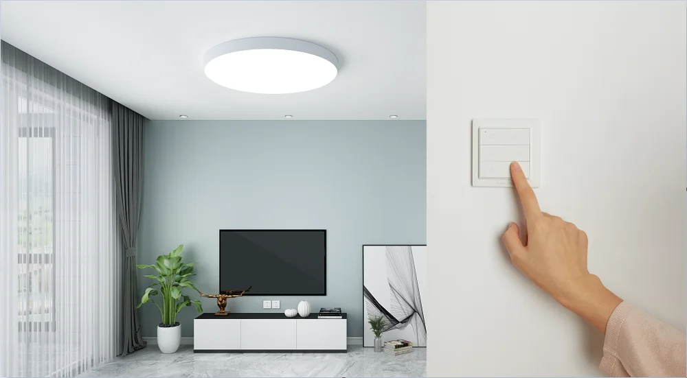 Умный переключатель Aqara oppple Zigbee, светильник, умное управление приложением, беспроводной настенный переключатель, работает с Mijia App Apple Homekit