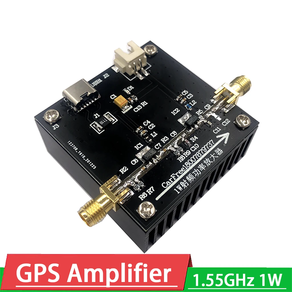 GPSAmplifier155GHz1W30DB1575MhzRFamplifierpowerblocking