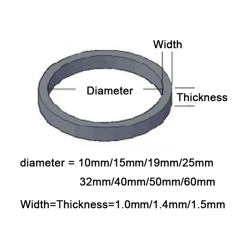 Bandas de goma elásticas para suministros de papelería de oficina, Goma  elástica, anillo de látex de alta elasticidad, 15-60mm - AliExpress