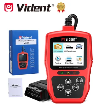 Vident V301 OBD2 Car Diagnostic Tool with SAS EPB DPF Oil Battery Reset Services for V-W/Audi /Skoda/Seat VAG Automotive Scanner 1