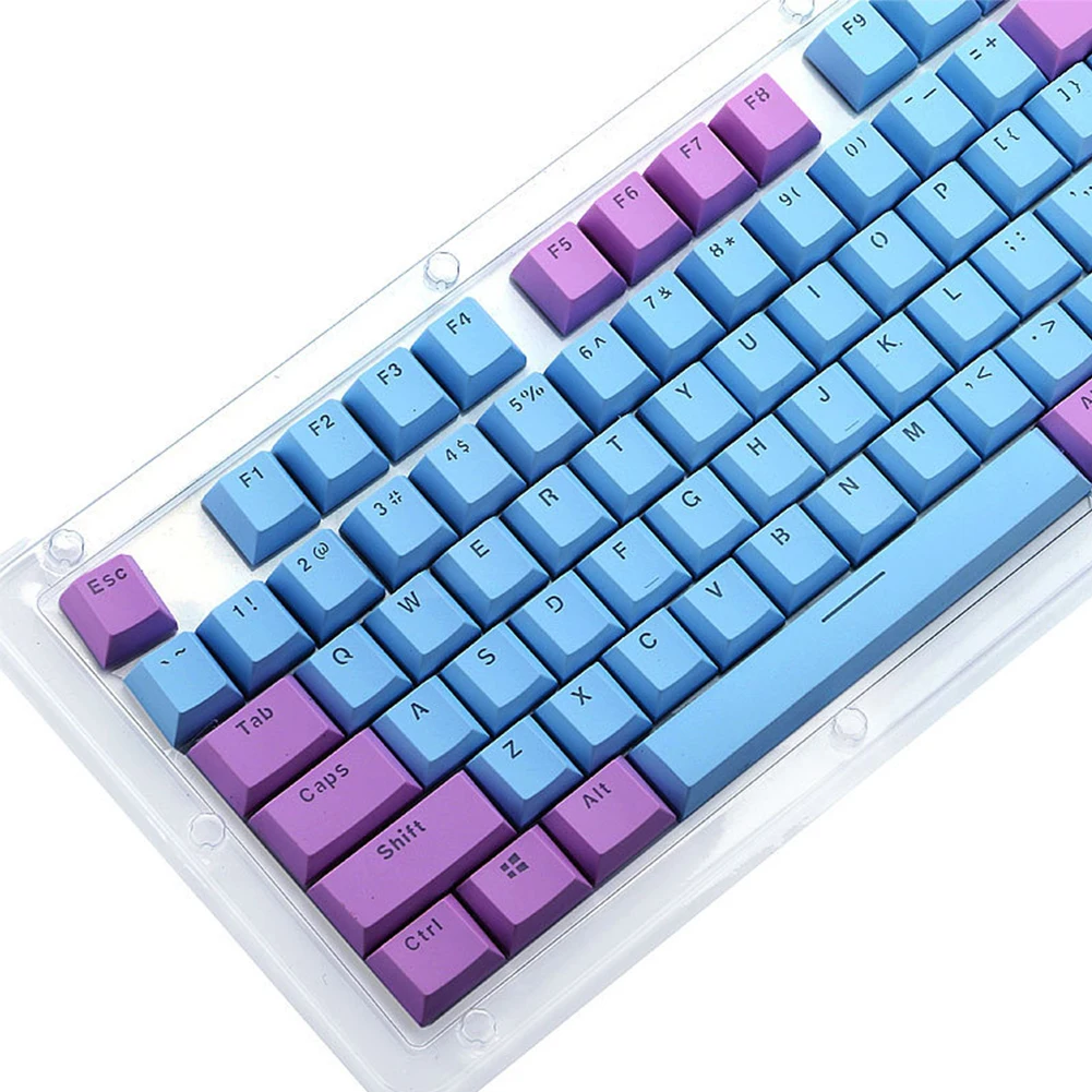 Keycap Mixded практичный английский Languag PBT Компьютерный Аксессуар переключатели Двойной цвет 104 ключ прочный для механической клавиатуры