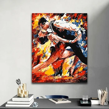 

colorings paints By Numbers diy colorful abstract figure paintings coloring by numbers modular painting handwork for hoom decor