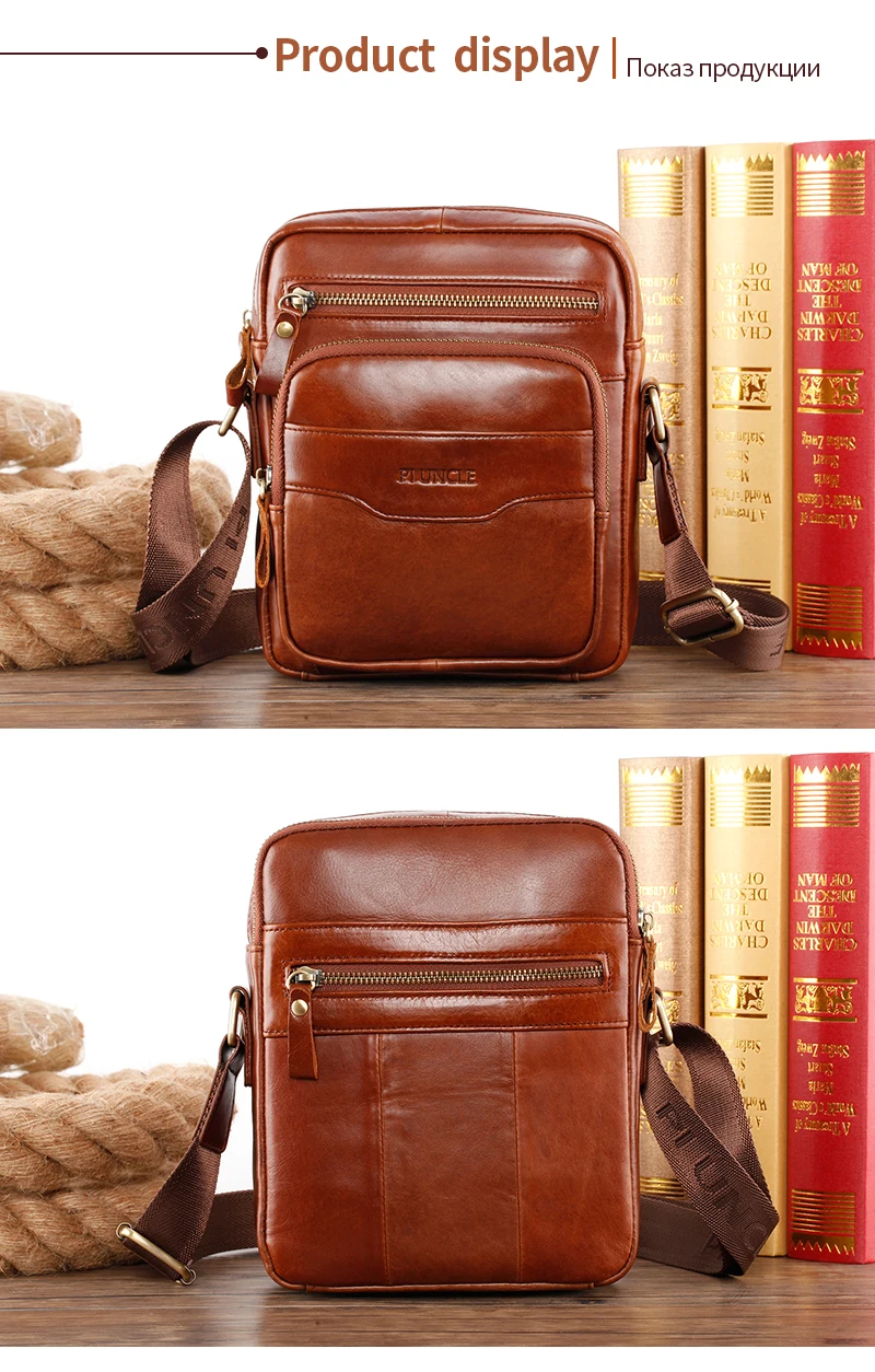 casual men's shoulder bag slant span bag men's bag atmospheric style Messenger Bags man